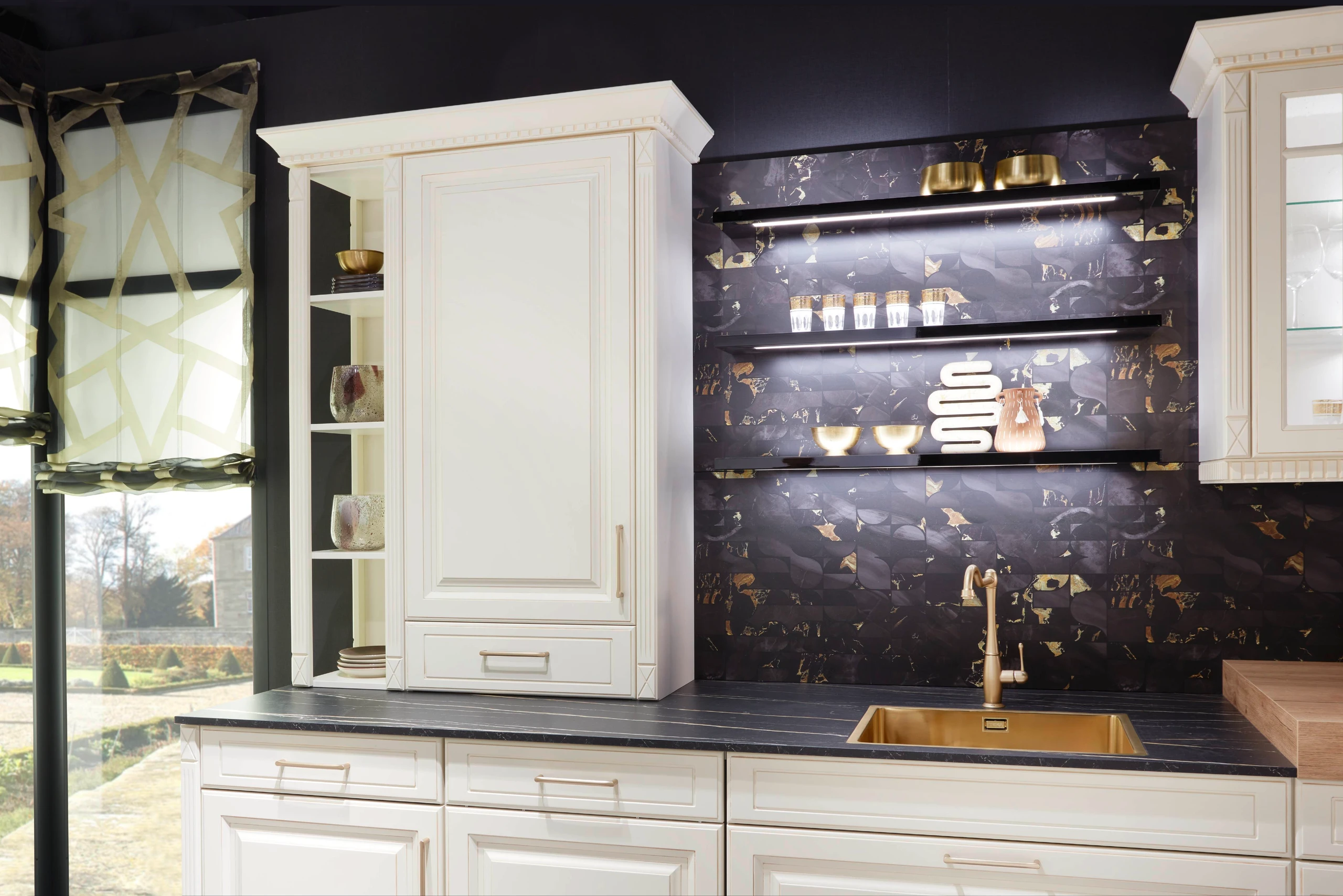 Classic Tradition kitchen with elegant details